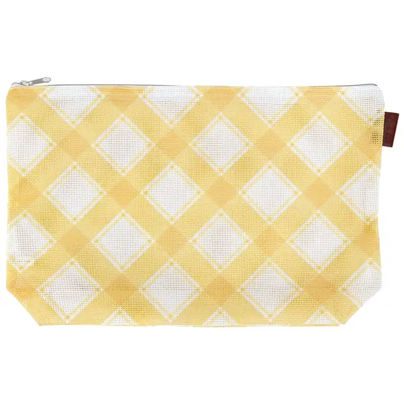 Discount Cornsilk Mad for Plaid Project Bag | It's Sew Emma #ISE-855