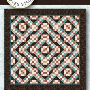 Earth & Turquoise Downloadable PDF Quilt Pattern | Needle in a Hayes Stack Buy Today
