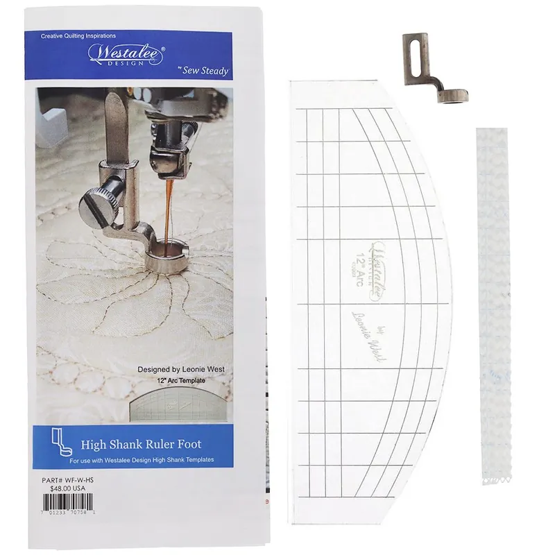 Ruler Foot W/ 4.5mm Arc Template, High Shank Exclusive